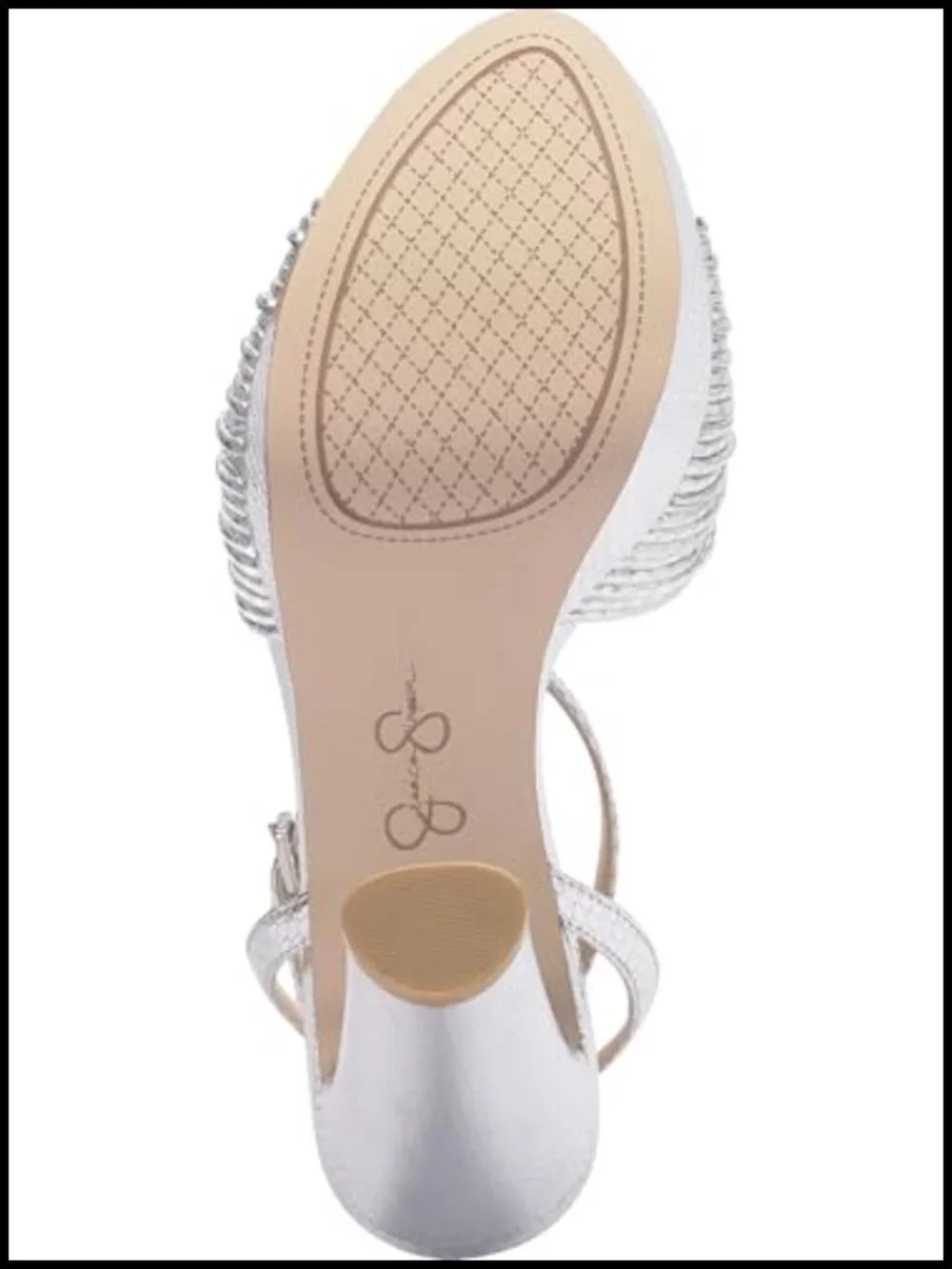 Platform Heels with Ankle Strap, 4.9